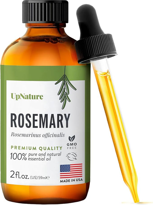 UpNature Rosemary Oil - 100% Pure Rosemary Essential Oil for Hair Growth, 2oz