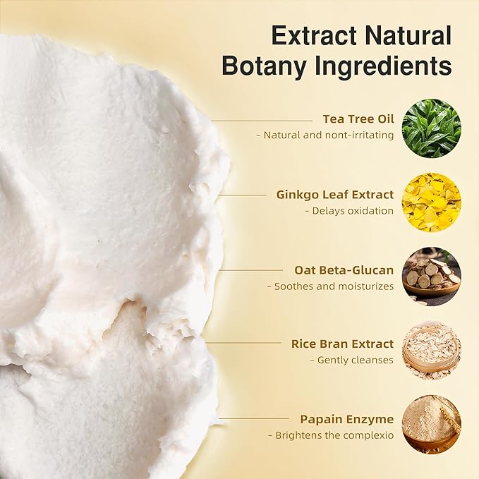 Microdermabrasion Facial Scrub, Face Scrub Gentle Exfoliation for Smooth, Glowing Skin - Perfect for Sensitive Skin - Creamy Scrub Texture - 2.3 fl. oz (65g)