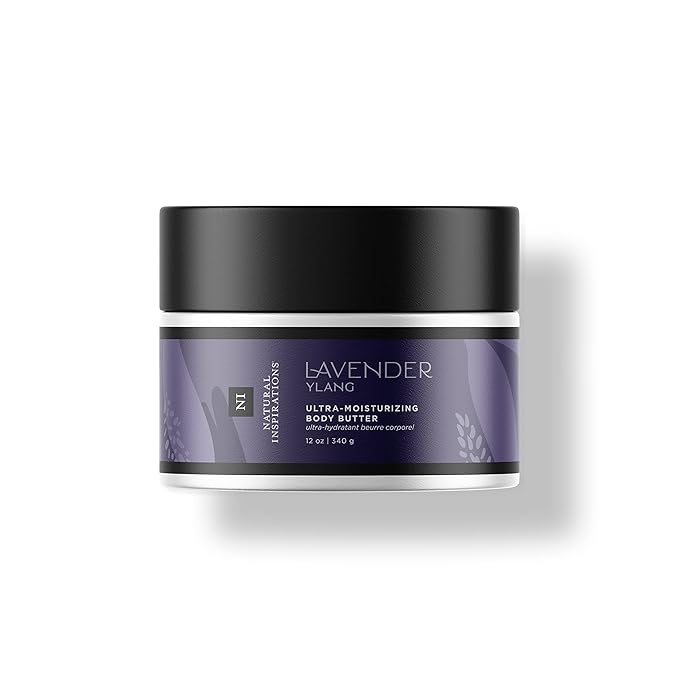 Natural Inspirations Lavender Ylang Ultra-Moisturizing Body Butter 12oz