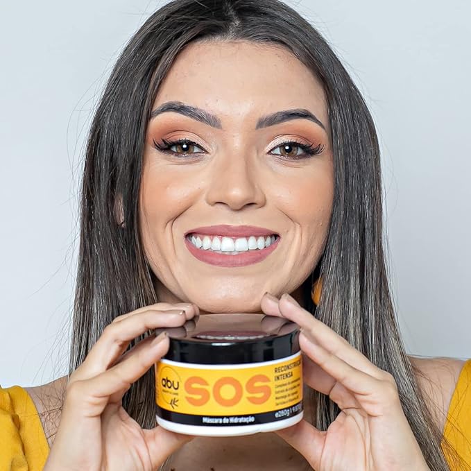 Abu Beauty & Care Brazilian Hair Mask Deep Reconstruction Complete Hair Restoration - Máscara Capilar Reconstrução Profunda Restauração Completa dos Cabelos 280G