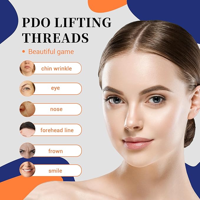 HYPOD Pdo Threads for Face Lift, Pdo Lifting Thread Whole Body Mono Screw Type, Pdo Thread Lift Mono Korea (20PCS-30G*38MM)
