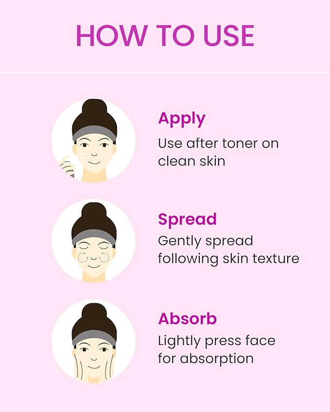 AtClinic Tranexamic Acid Pink Serum (1fl oz) - Improve Skin Tone and Hyperpigmentation, Ampoule for All Skin Types. Korean Skin Care. Niacinamide