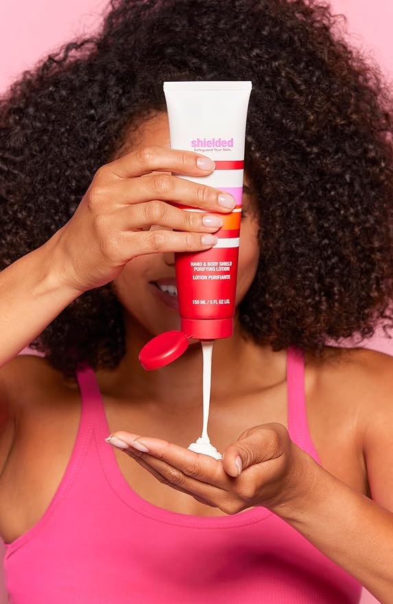 Beauty Hand & Body Shield Purifying Lotion Hydrating Protective Moisturizer with Silver Citrate & Hyaluronic Acid, 150ml