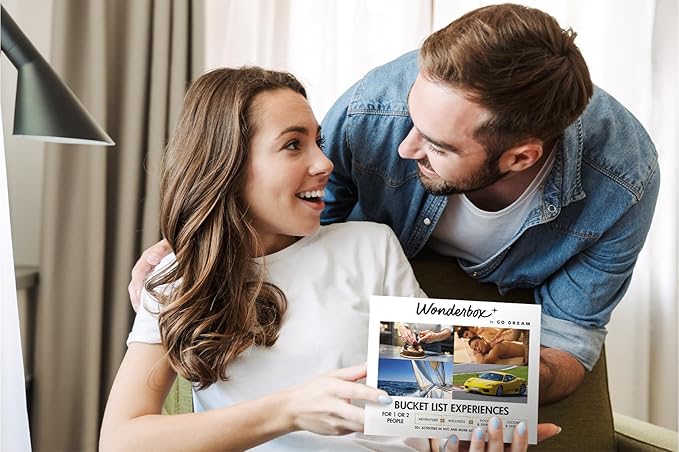 Wonderbox - Original Gift Idea - Experience Gift - Bucket List Experiences - 1 Activity to Choose from a Selection: Ferrari Driving, Dolphin Watching, Speedboat, Airboat for Gators Watching...