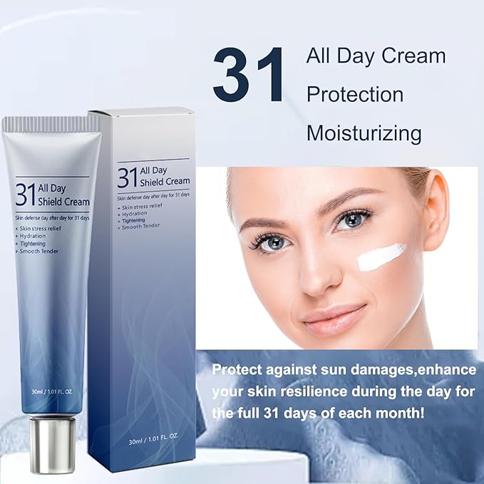 ZCMN 2 Pack All-day & Night Cream for Face - 31 All Day Shield Cream & 102 Night Renewal Cream -Intensive Skin Care All Day and Night Cream Moisturizing & Hydrating