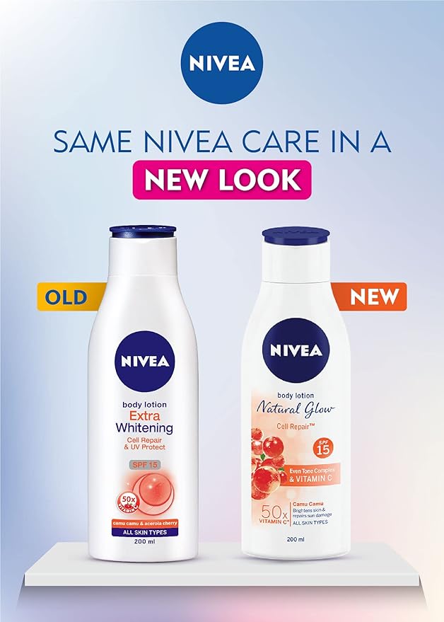 Nivea Body Extra Whitening Body Lotion, 200ml
