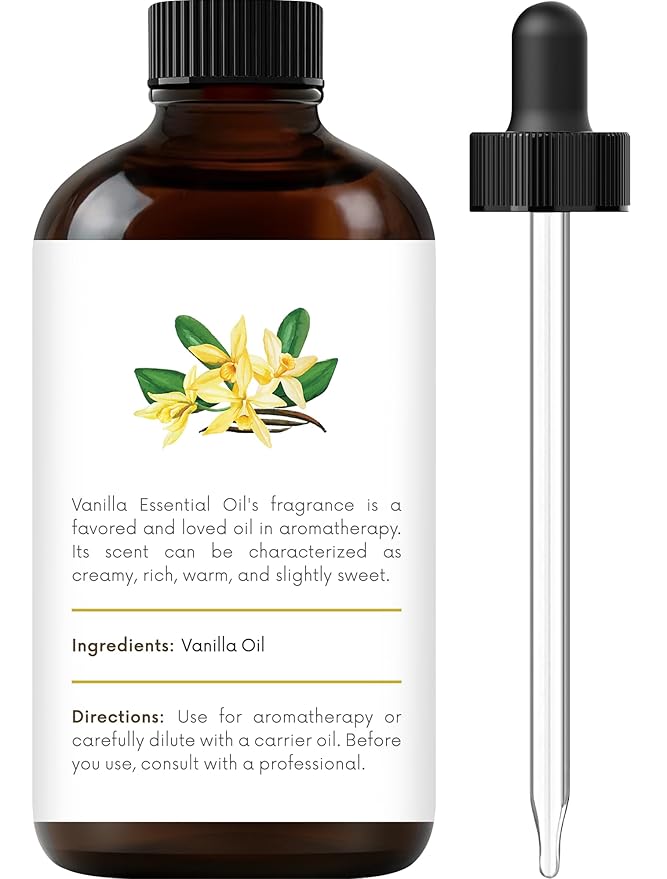 Handcraft Blends Vanilla Essential Oil - 1 Fl Oz - 100% Pure and Natural - Premium Grade Essential Oil for Diffuser and Aromatherapy