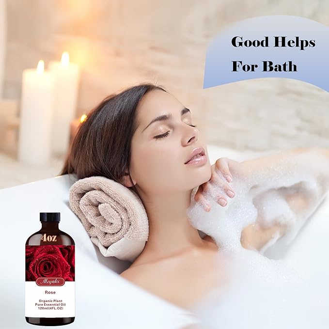 Passion Fruit Essential Oil - Passion Fruit Oil 4 Fl Oz & Roll On 10ML Essential Oil Set for Aroma Diffuser Humidifier Home Fragrance Bath SPA Cleaning Massage