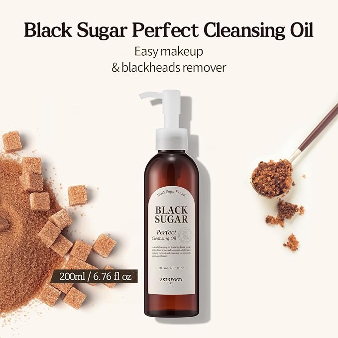 SKINFOOD Black Sugar Perfect Cleansing Oil