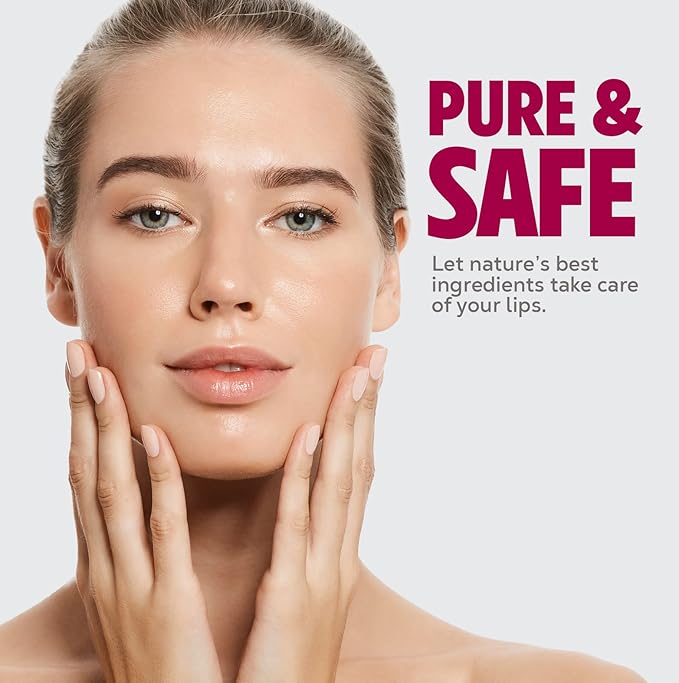 Lanolin Lip Balm 2 pack - Organic Lip Repair - Medical grade - Natural nipple cream - Moisturizer for dry cracked lips - Hydrating lip care - Ultra pure jojoba oil - Chapstick For Men & Women 0.70 Oz