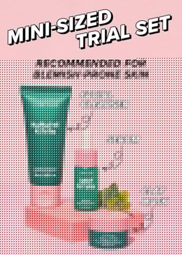 I DEW CARE Emergency Skin Care Kit - Ready Aim Clear + Skin Care Set - Kitten My Balance On | Travel Size Trio Bundle