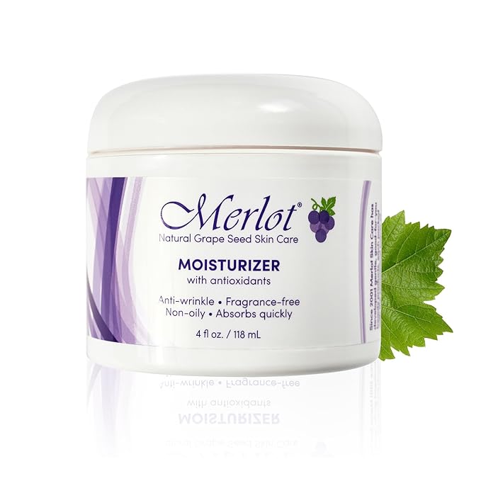 Merlot Skin Care Day and Night Moisturizer and Night Cream