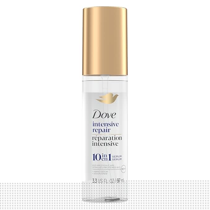 Dove Intensive Repair Amino Serum for Damaged Hair with Bio-Protein Care Technology 3.3 oz