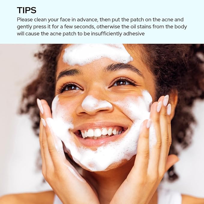 Microdart Acne Patch (36 Patches) - Hyaluronate Acid & Salicylic Acid Hydrocolloid Pimple Patch for Deep, Early and Hidden Blemishes (36 Count (Pack of 1))