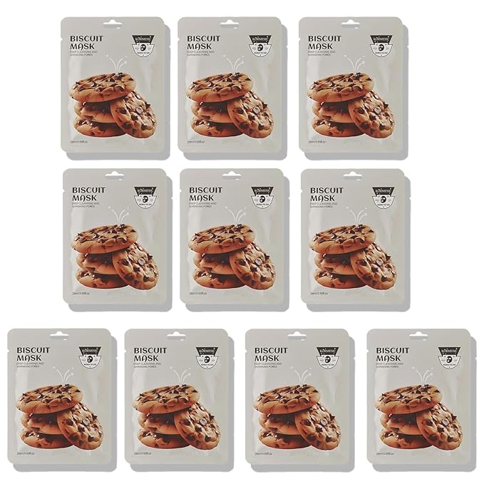 Facial mask Moisturizing face Mask - 10 Sheets, Deep Hydration, Improves Dry Skin, Sheet Mask, skincare for All Skin Types (COLOR-1)