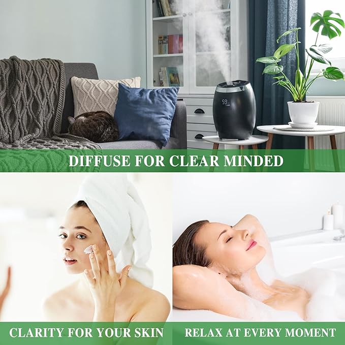 Spearmint Essential Oil 30ML/ 1.01FL.OZ, MAYJAM Pure Spearmint Oil for Massage, Diffuser, Soap Making, Long Lasting Scents