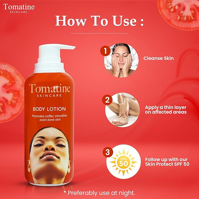 Lightening Body Lotion 400ml - Formulate to Hydrate and Moistures Skin, Lightening Properties