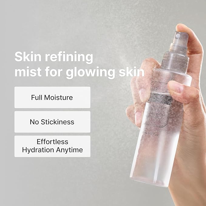 [Dear,Klairs] 2 Step Fundamental Care Set, Ampoule-Like Mist & Water-Based Drop, for Hydration, moisturizing Skincare