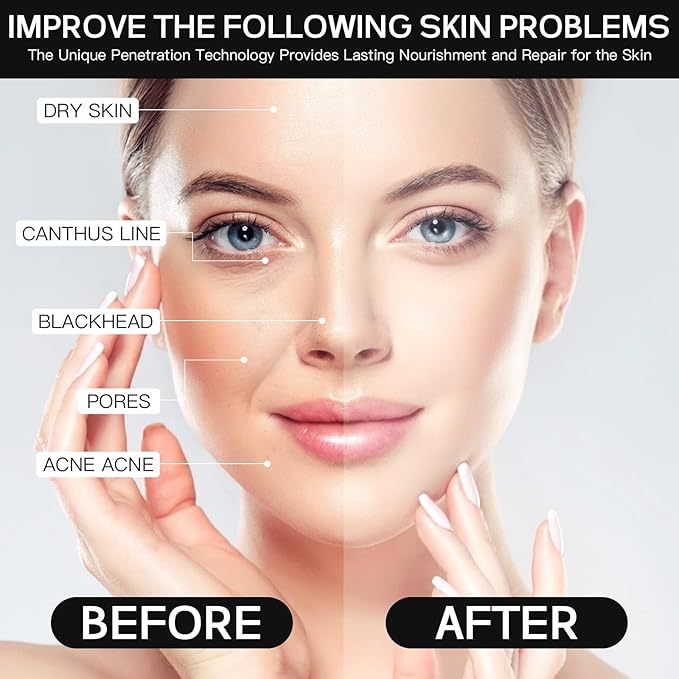 4 Pack Collagen Anti-Wrinkle Overnight Face Mask - Deep Hydrating & Lifting Sheet for Firming, Moisturizing, Reducing Fine Lines - Rejuvenating Collagen Facial Mask for All Skin Types