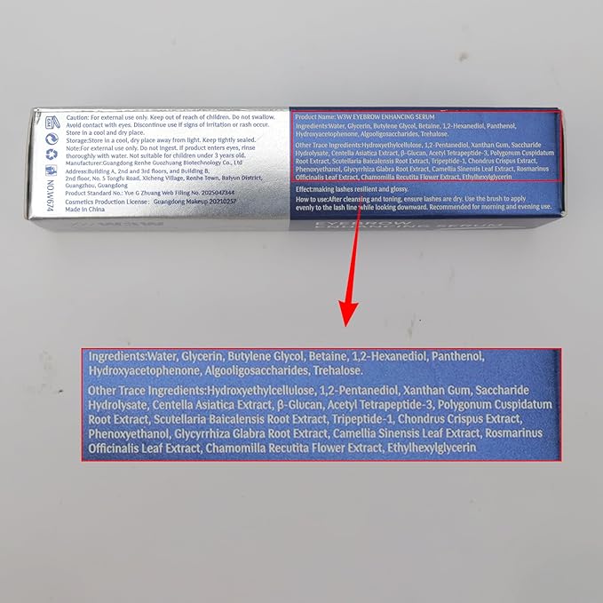 Eyebrow Serum,Eyebrow Growth Serum Advanced Formula for Boost Longer, Fuller, and Thicker Brows Lashes