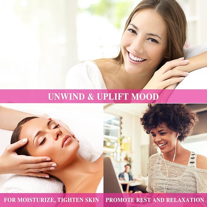 Rose Essential Oil 30ML/ 1.01FL.OZ, MAYJAM Pure Aromatherapy Rose Oil for Massage, Diffuser, Soap Making, Long Lasting Scents