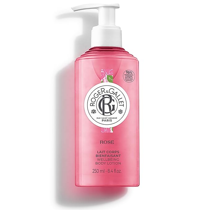 ROGER & GALLET | Body Lotion for Women | Rose 8.4 oz Bottle