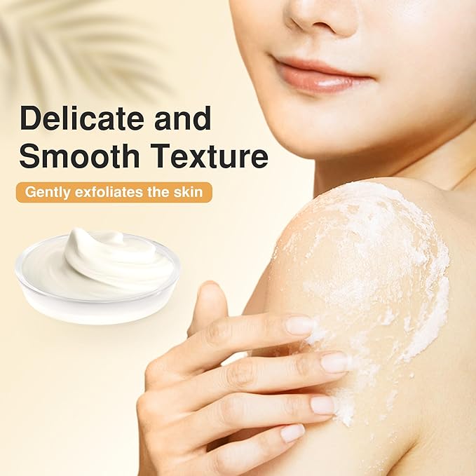 Microdermabrasion Facial Scrub, Face Scrub Gentle Exfoliation for Smooth, Glowing Skin - Perfect for Sensitive Skin - Creamy Scrub Texture - 2.3 fl. oz (65g)