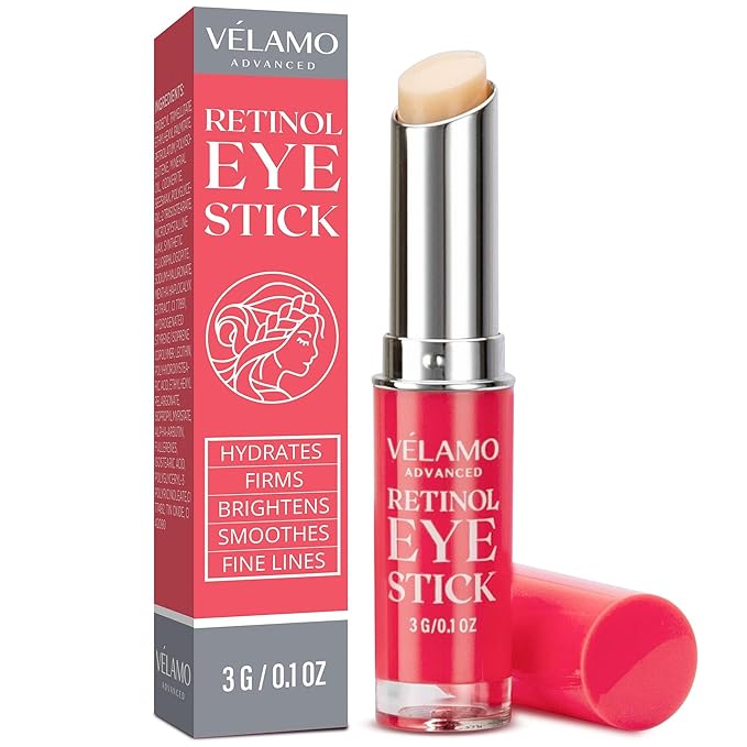 Retinol Eye Stick & Cooling Eye Balm Stick with Caffeine