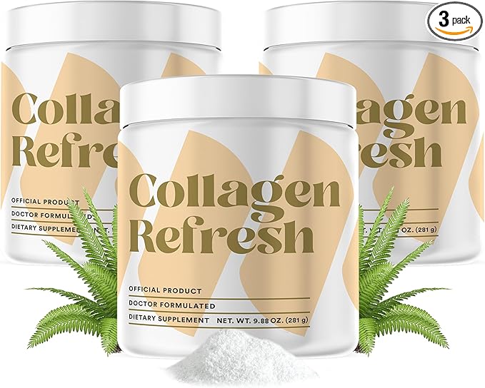 Boosts Body’s Collagen Production - Promotes Joint Health, 9.8 oz - 3 Pack