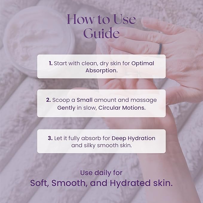 Thick Whipped Body Butter for Women – Moisturizer with Organic Coconut Oil, shea butter & Vitamin E – Silky Hydrating Body Butter for Soft, Smooth Skin - Pink Pepper 8 Oz