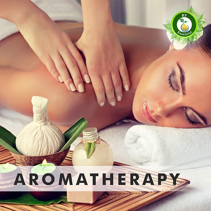 R V Essential Pure Labdanum Essential Oil 5ml (0.169oz)- Cistus Ladaniferus (100% Pure and Natural Steam Distilled)