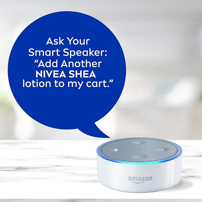 NIVEA Shea Nourish Body Lotion with Deep Nourishing Serum and Shea Butter, 48-Hour Moisturizing Body Lotion for Dry Skin, Nourishes and Smooths Dry Skin, 16.9 Fl Oz Pump Bottle