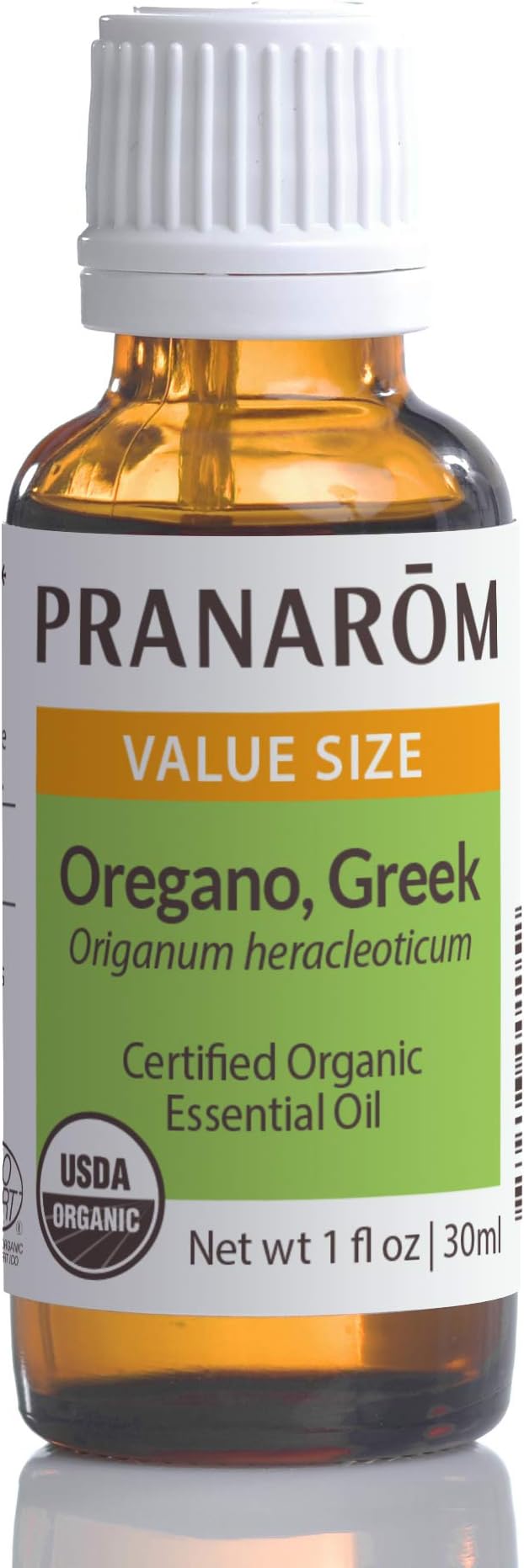 Pranarom USDA Certified Organic Oregano Essential Oil (30ml), 100% Pure Undiluted Therapeutic Grade from Hungary/Turkey for Aromatherapy, Diffuser, Immune Support, Relaxation, DIY