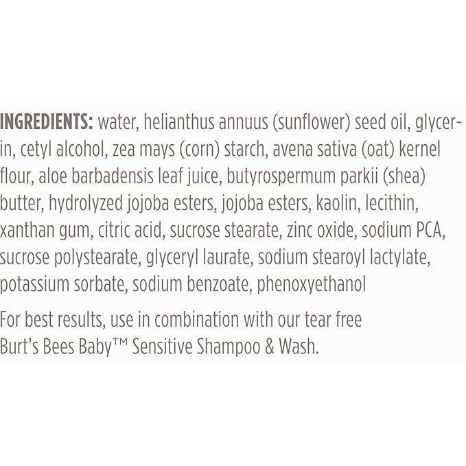 Burt's Bees Baby Ultra Gentle Lotion with Aloe for Sensitive Skin, Pediatrician Tested, 99% Natural Origin Baby Care, 12 Oz (Pack of 3)