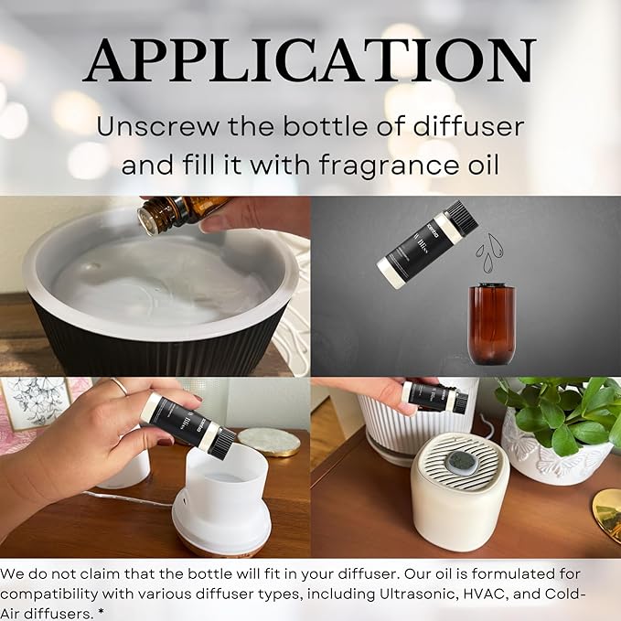 Hotel Diffuser Oil | Aromatherapy Fragrances Inspired by 5-Star Hotels | Luxurious Scents Gift Set - 3 x 20ml Bottles Set - The 1 Hotel Miami, W Hotel, The Ritz Carlton