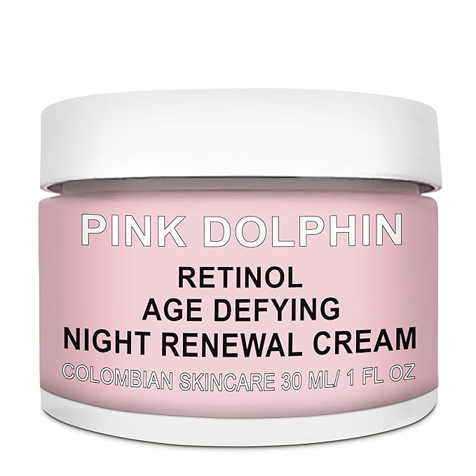 Retinol Night Cream for Face - Age Defying Night Renewal Cream and Facial Moisturizer - Regenerates, Hydrates & Soothes Skin, Boost Collagen Production - Premium Colombian Skin Care - 1oz