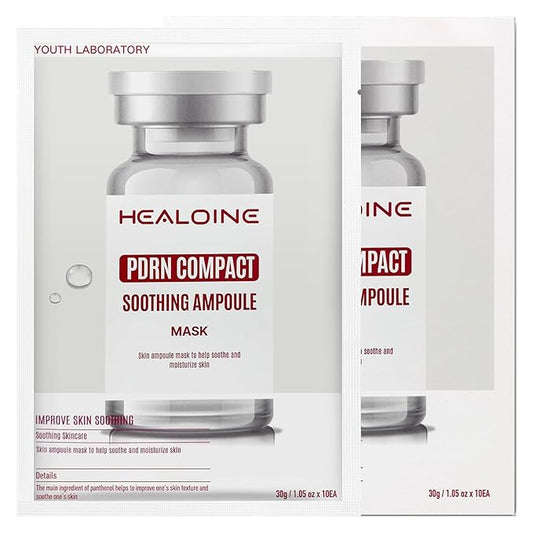 Salmon DNA PDRN Pink Deep Collagen Face Mask,Overnight Sensitive Irritated Skin Face Mask,Hydrating, Firming and Moisturizing Korean Facial Mask 30g*10ea