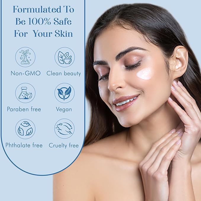 Hyaluronic Acid & Retinol Face Moisturizer - Dermatologist Tested, Reduces Wrinkles, Fine Lines & Hyperpigmentation, Hydrating Cream, Cruelty-Free Korean Skin Care - All Skin Types