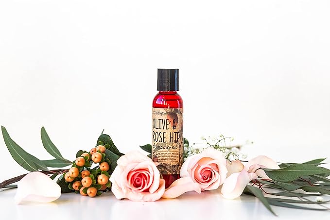 Urban Hydration Spot & Scar Rosehip and Olive Soothing Face Cleansing Oil | Cleans, Smooths Fine Lines and Wrinkles, Hydrates & Protects, Evens Skin Tone, Great For Senstitive Skin | 4 Fl Ounces
