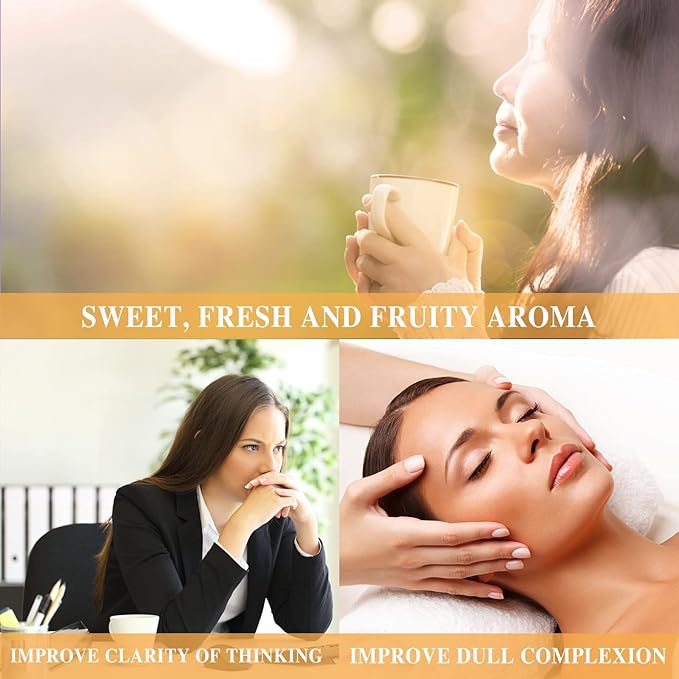 Sweet Orange Essential Oil, MAYJAM 100ml Premium Quality Sweet Orange Oil with Glass Dropper, Huge 3.38fl. oz, Perfect for Aromatherapy and Relaxation