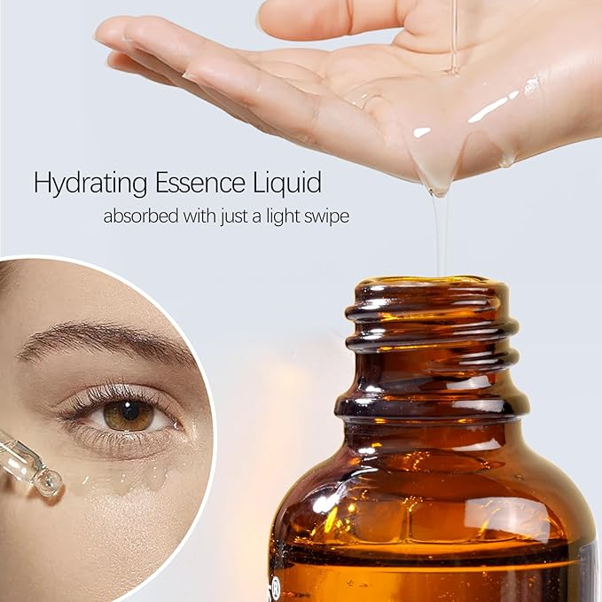 BLUE LOVE 1PC Astaxanthin Eye Serum - Reduces Dark Circles & Puffiness, Anti-Aging Formula Targets Wrinkles, Hydrating for Puffy Bags, Fast Absorbing & Moisturizing