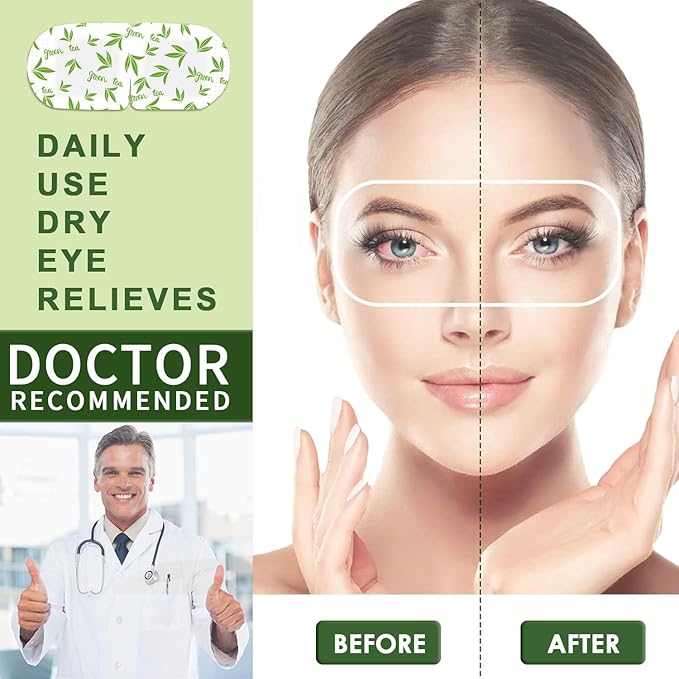 36 Pack Self Heating Eye Mask,6A Silk Cotton Material Steam Eye Mask, Self Heated Warm Compress for Fast Relief of Dry Eyes, No Microwave Needed, Eye Treatment Products for Dry Eye Relief