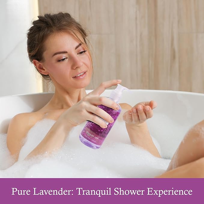 Draizee Mothers Day Gifts for Mom, 8 Pcs Luxury Lavender Scented Heel Shoe Design Bath and Body Spa Set-Self Care Package for Women, Spa Gift Baskets for Women, Presents for Mom, Body Care Set for Her