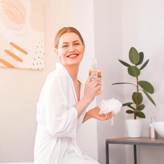 Draizee Mothers Day Gifts for Mom - Spa Gift Baskets for Women - 8 Pcs Luxury Vanilla Scented Heel Shoe Design Bath and Body Spa Set-Self Care Package for Women, Presents for Mom-Body Care Set for Her