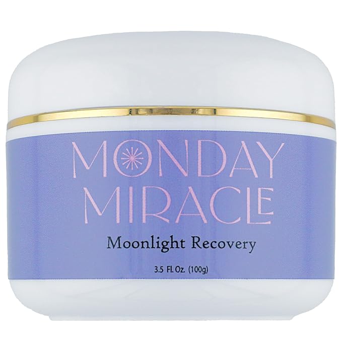 Moonlight Recovery Hydrating Night Cream for Sensitive Skin | Soothing Face Moisturizer for Redness, Dryness & Irritation | Fragrance-Free, Non-Comedogenic, Barrier-Repair