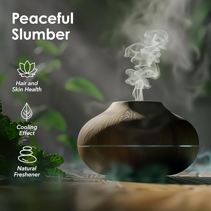 Peppermint Essential Oil (16 OZ Bulk) – Natural Sweet Mint Aroma – Peppermint Aromatherapy Oil