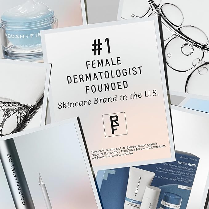 RODAN + FIELDS Redefine Overnight Reparative Lotion | Anti Aging Face Moisturizer for Fine Lines, Deep Wrinkles, and Firmness | With Peptides, Retinol, and Vitamin B3 | Lightweight Skin Care