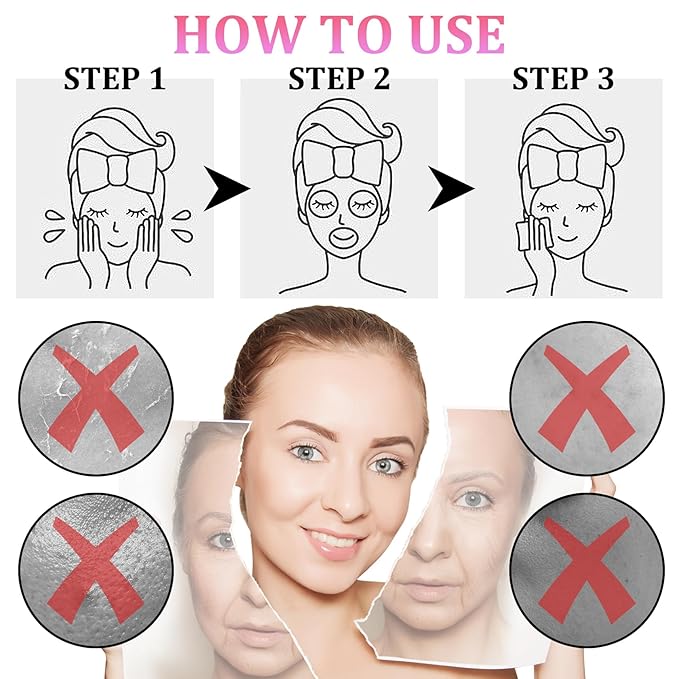 Face Sheet Mask,10PCS Moisturizing Clean Facial Paper Sheet Masks for All Skin Types,Hydrating Beauty Sheet Mask Set for Women Men