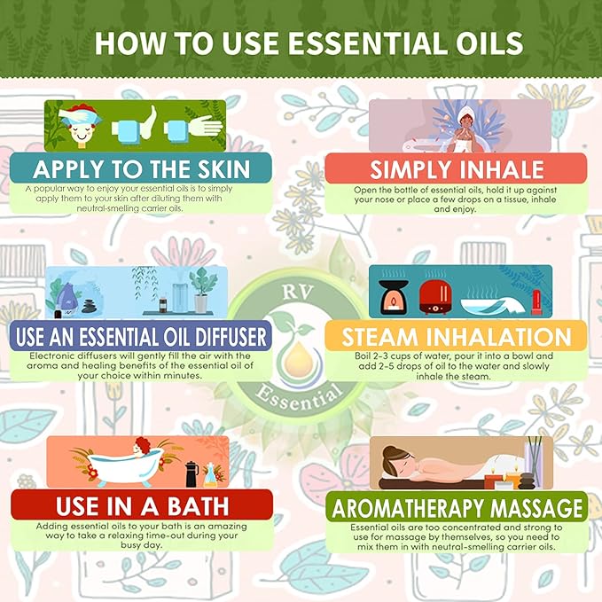 R V Essential Pure Labdanum Essential Oil 30ml (1.01oz)- Cistus Ladaniferus (100% Pure and Natural Steam Distilled)