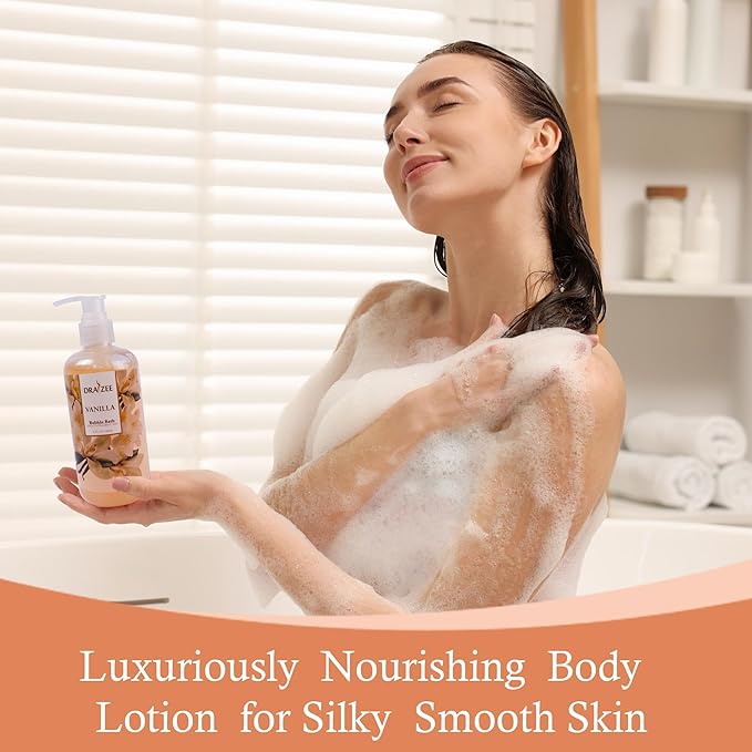 Draizee Mothers Day Gifts for Mom - Spa Gift Baskets for Women - 8 Pcs Luxury Vanilla Scented Heel Shoe Design Bath and Body Spa Set-Self Care Package for Women, Presents for Mom-Body Care Set for Her